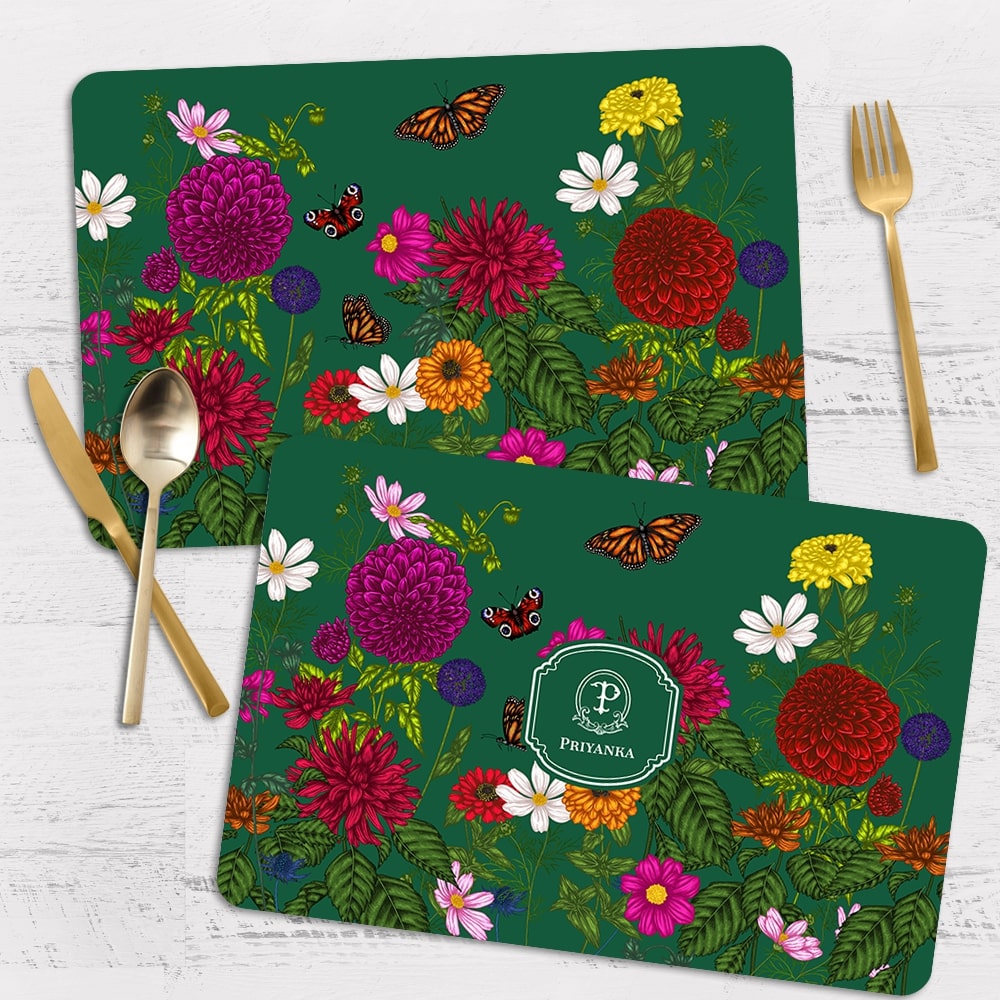 Floral Flutter Placemat