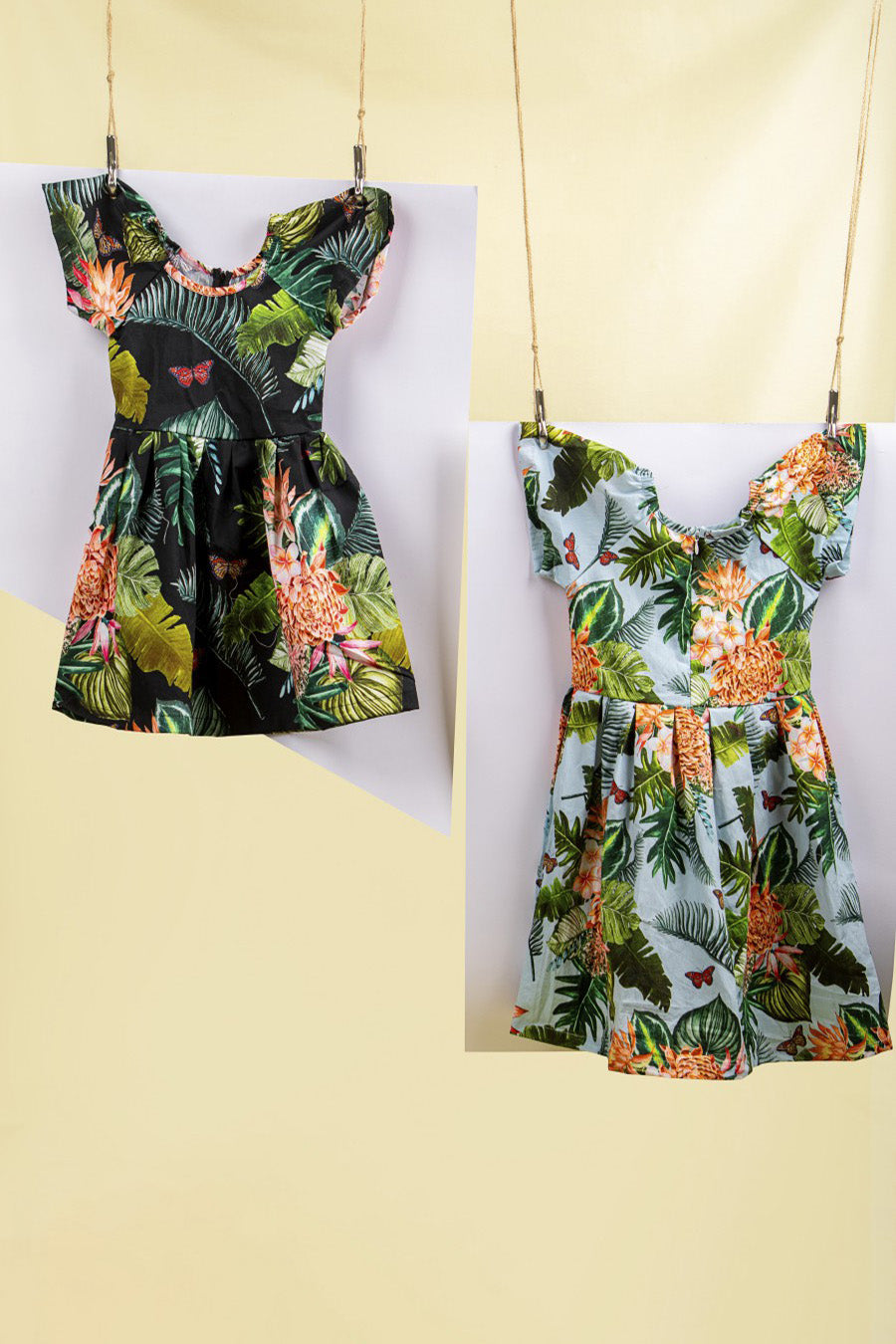 Tropical Sunset Dress