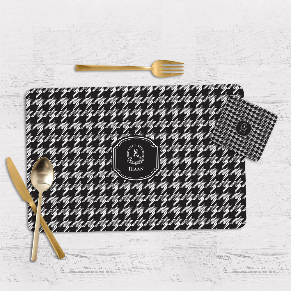 Houndstooth  Tableware Set