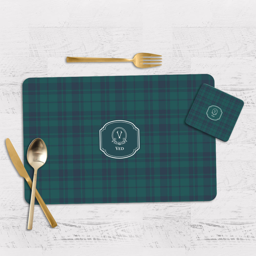 Tartan Tableware Set