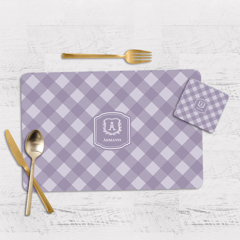 Gingham  Tableware Set