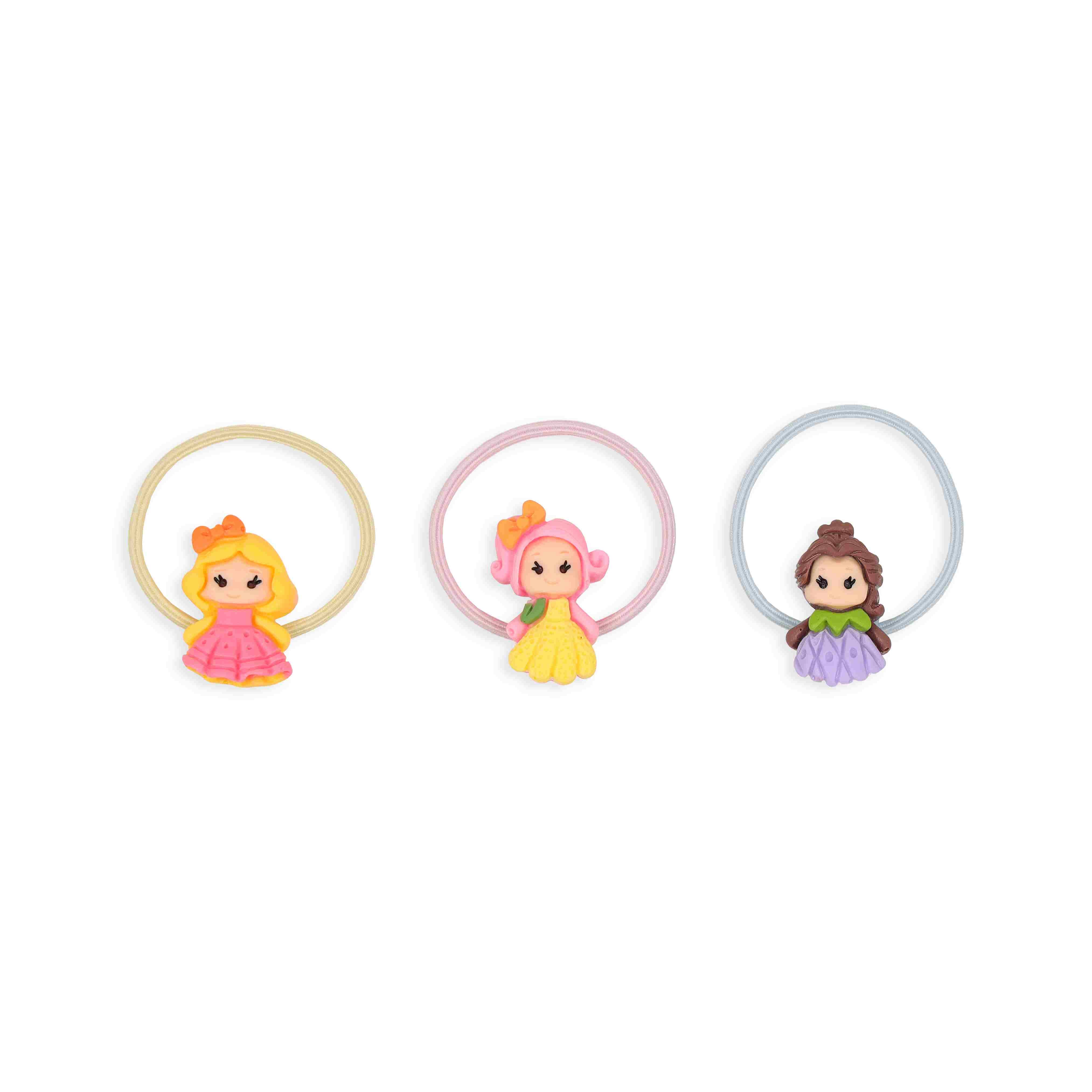 Cute Princess RubberBands (Pack of 3)