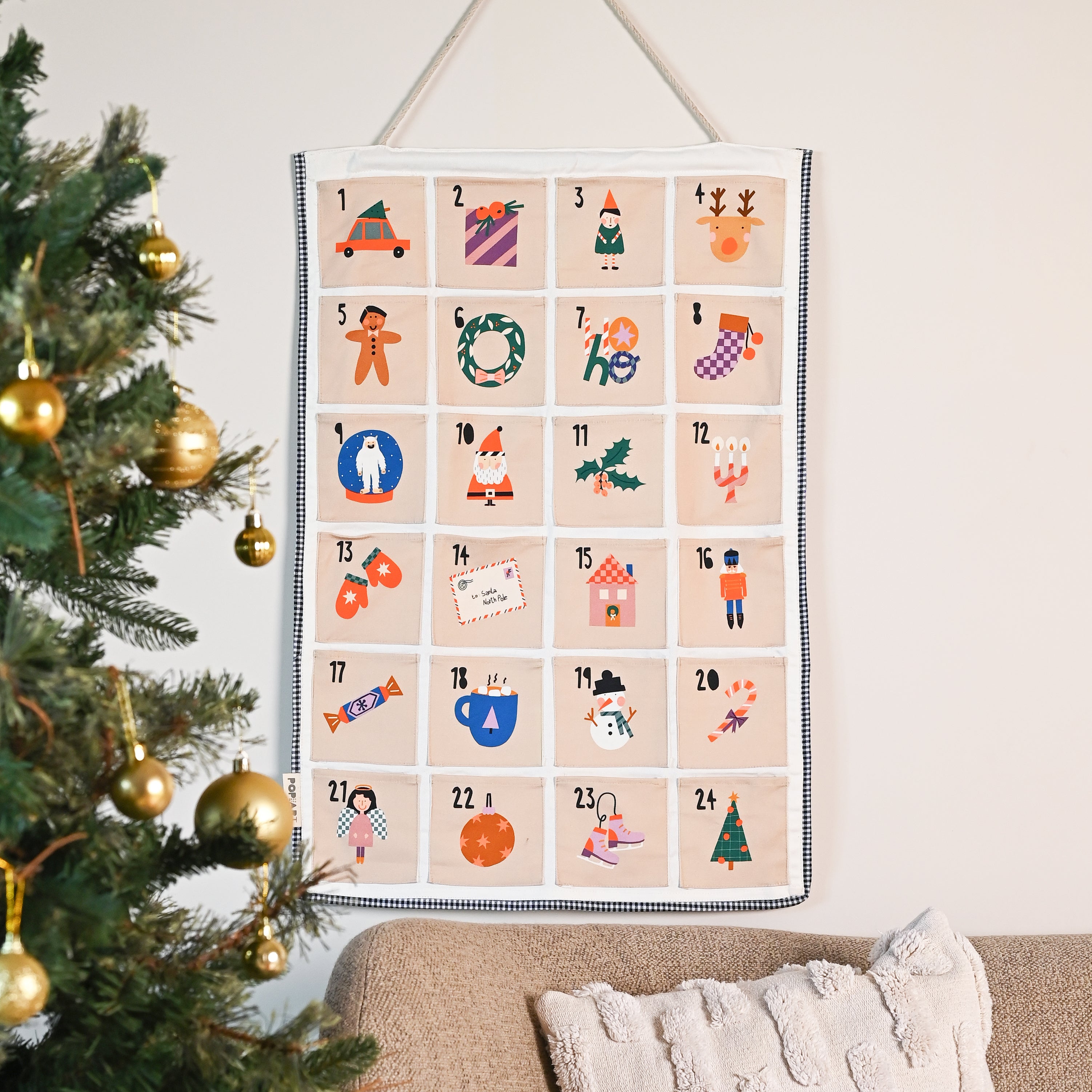 Wall Hanging The Advent Calendar