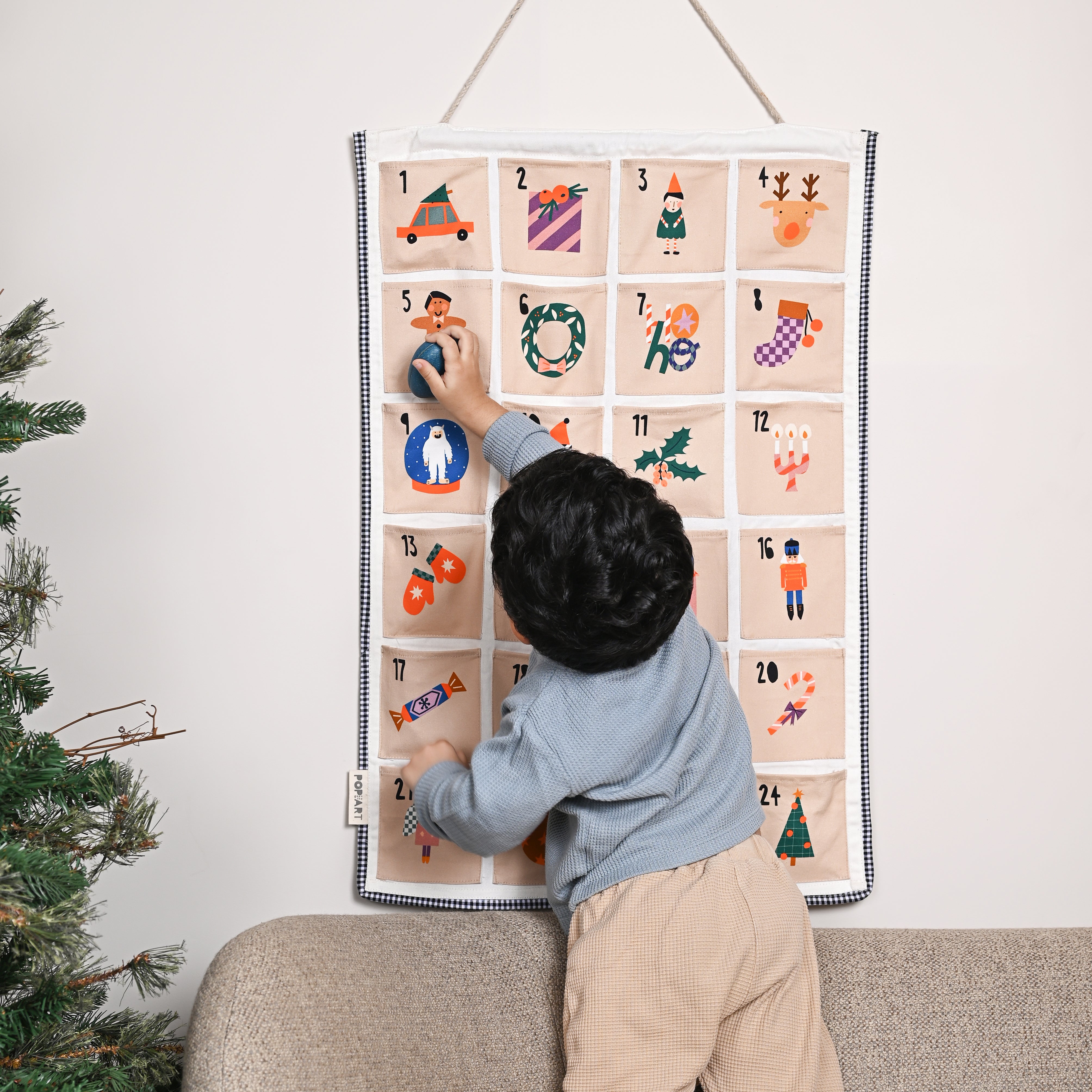 Wall Hanging The Advent Calendar