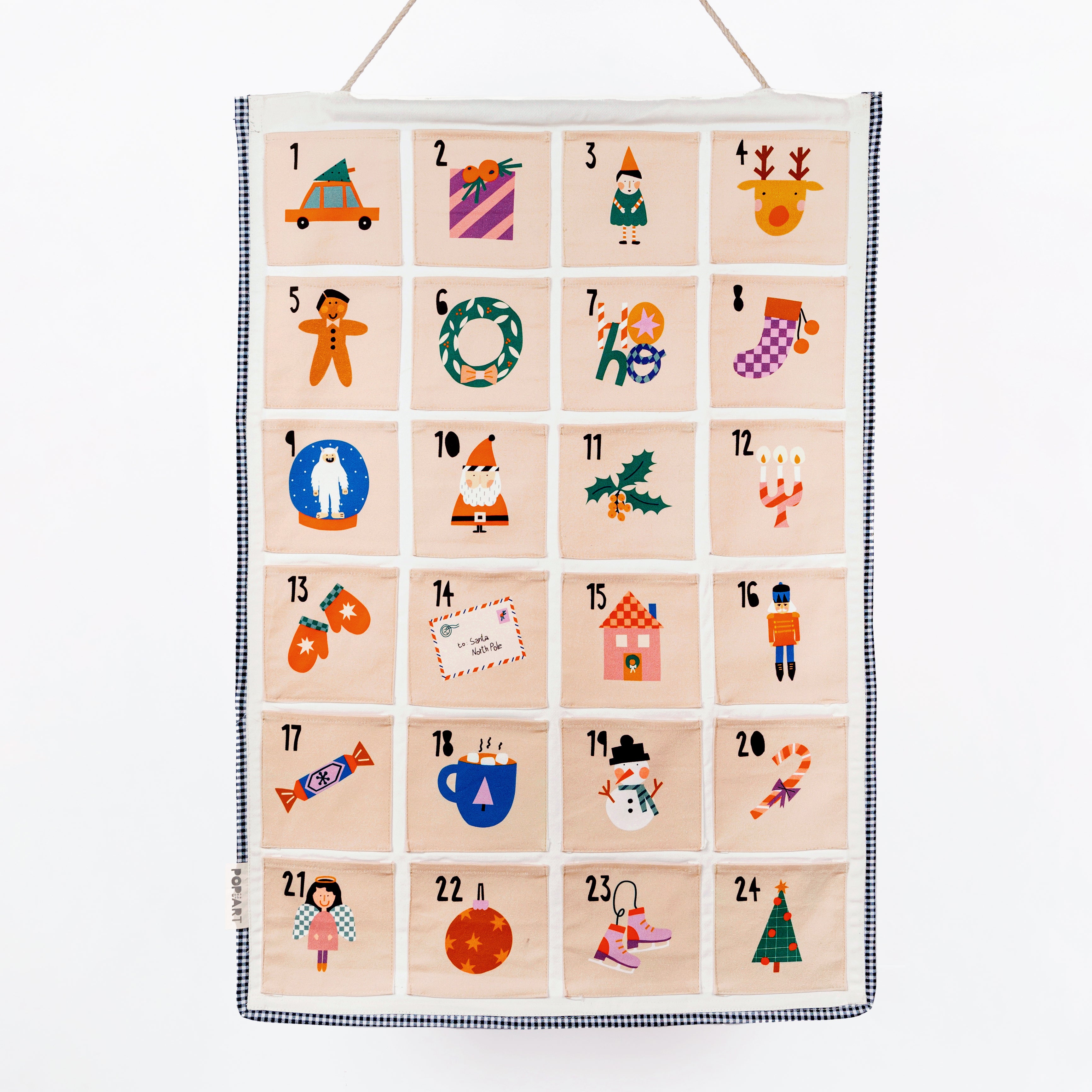 Wall Hanging The Advent Calendar