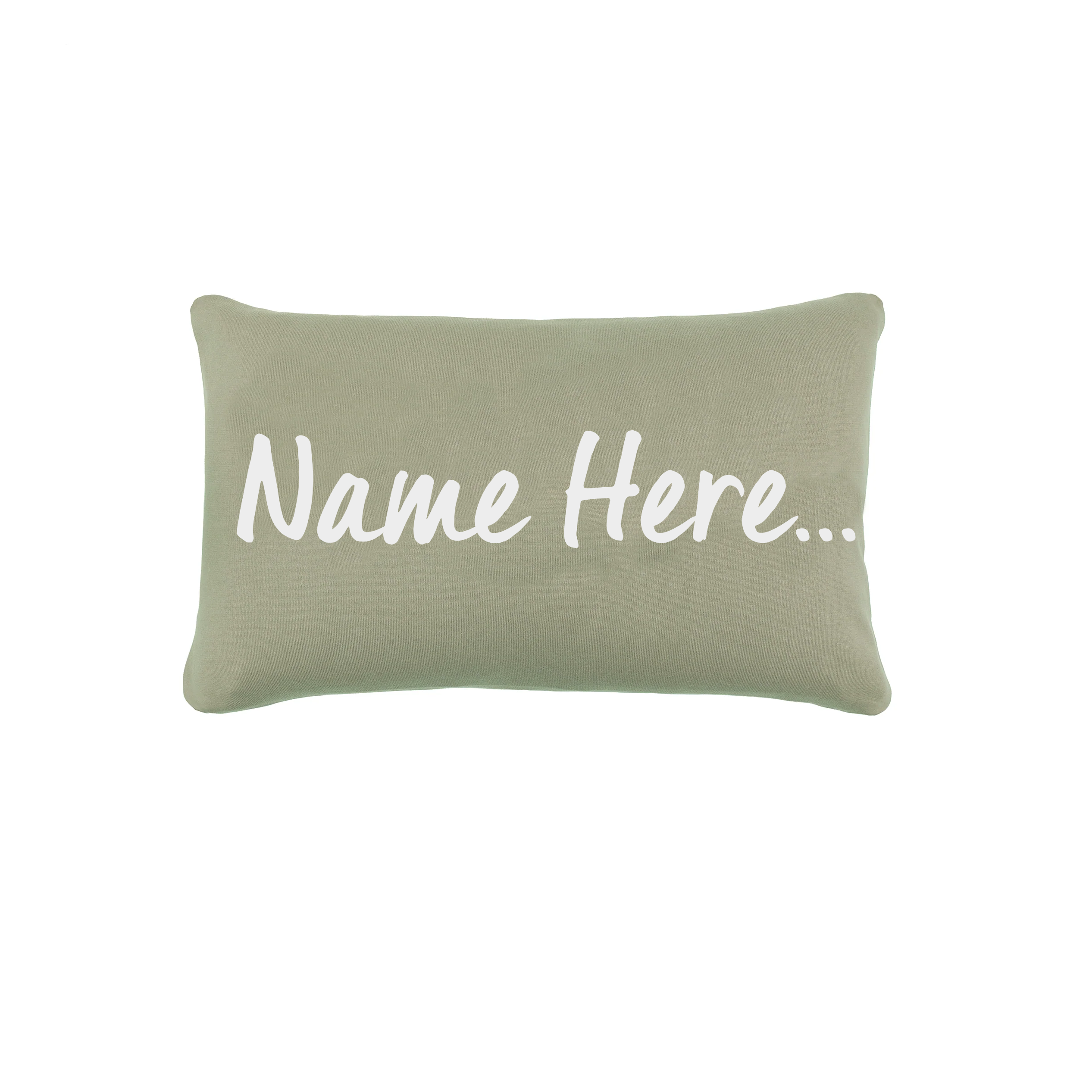 Alfalfa & Oatmeal Name Pillowcase