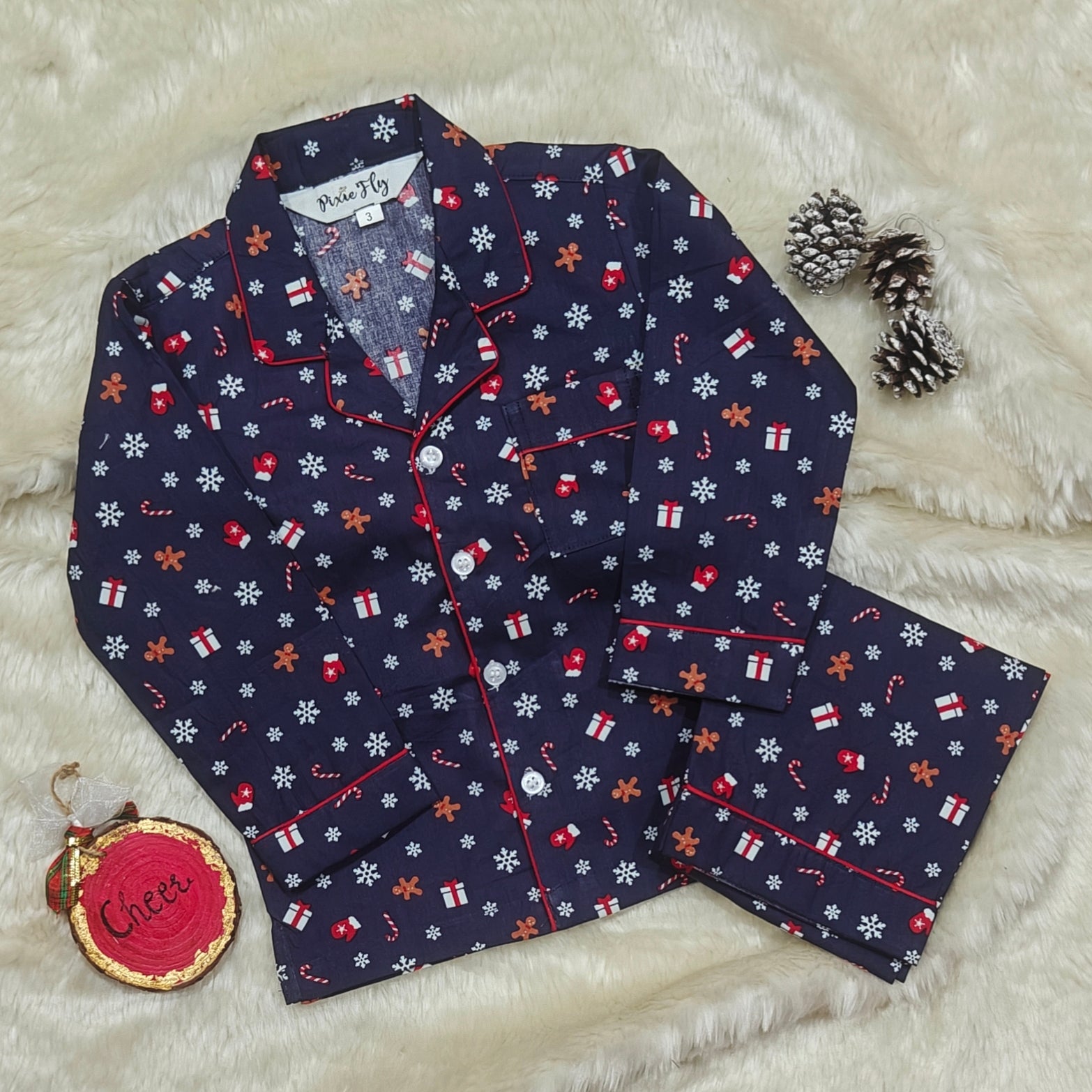 Kid's Pyjama Set - All Things Christmas