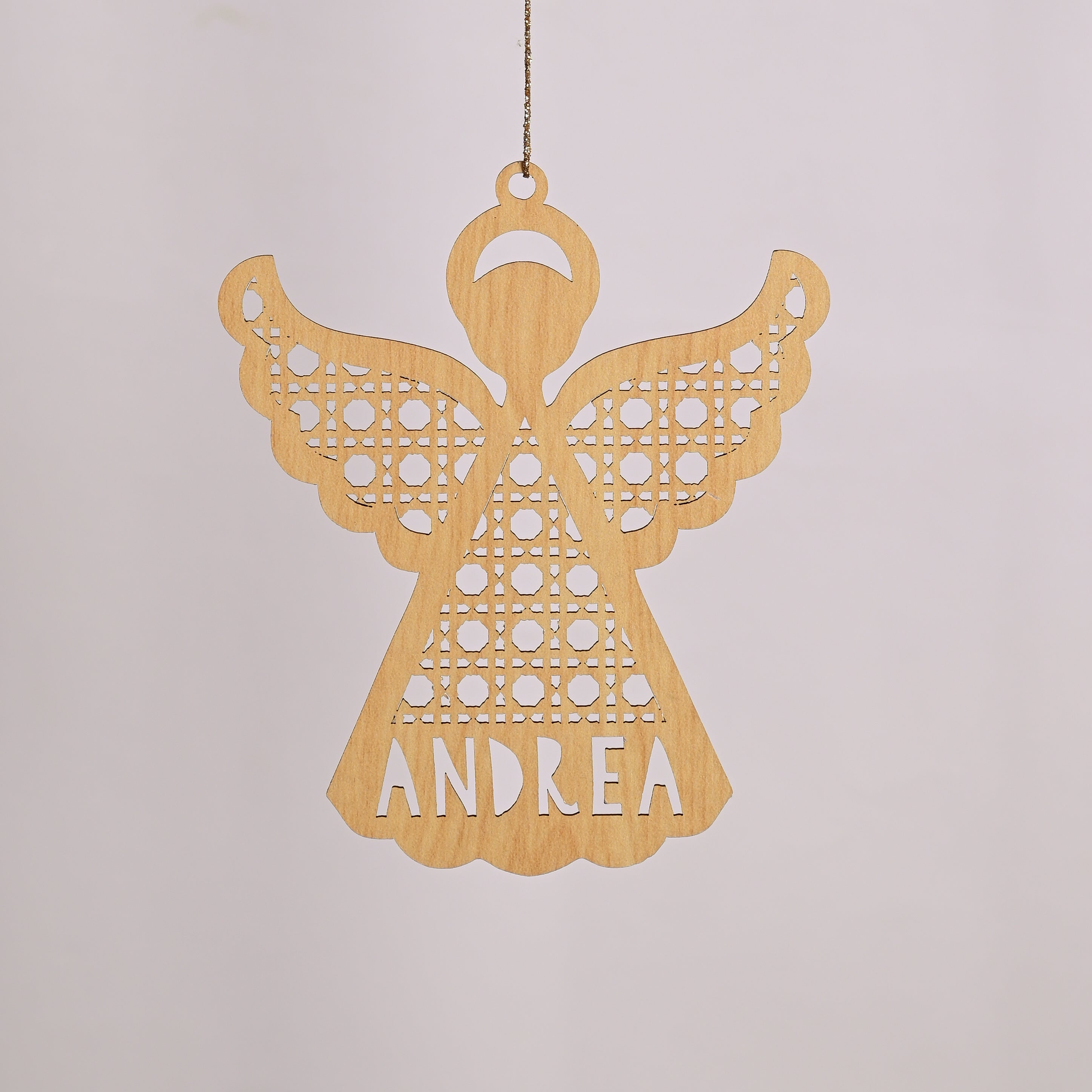 Name Ornament - Rattan