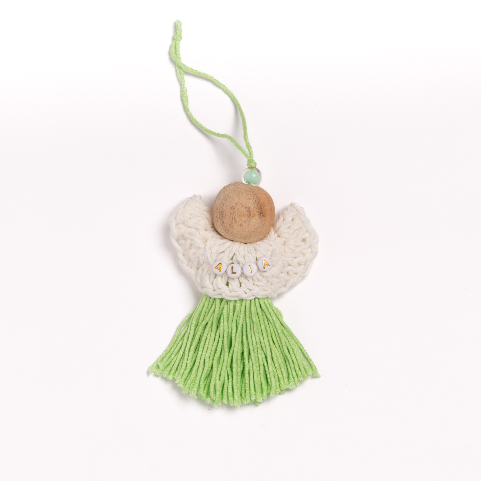 Personalised Crochet Angel Ornament