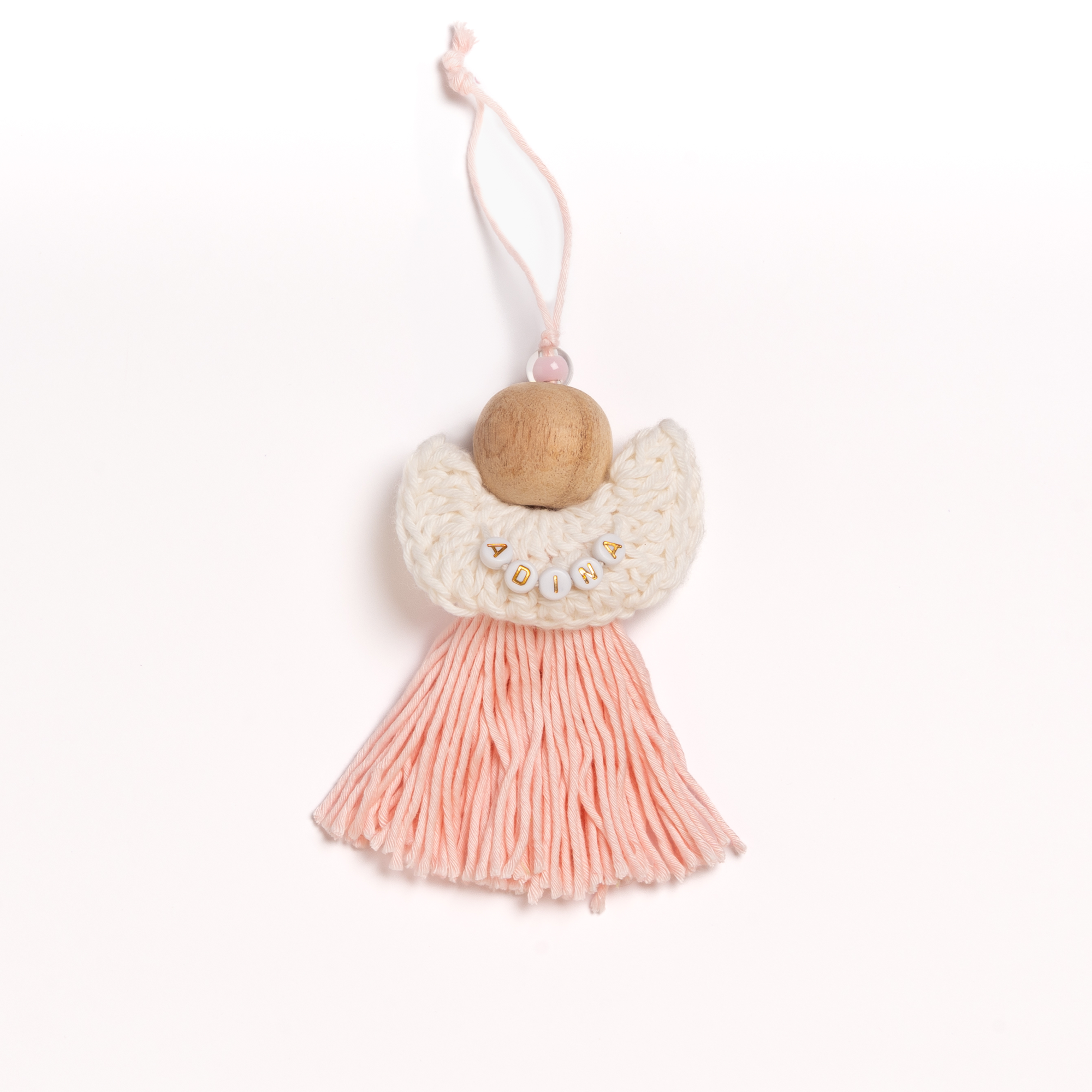 Personalised Crochet Angel Ornament