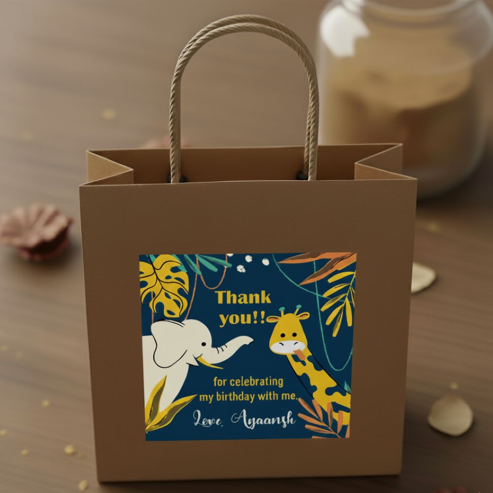 Personalised Thank You Labels