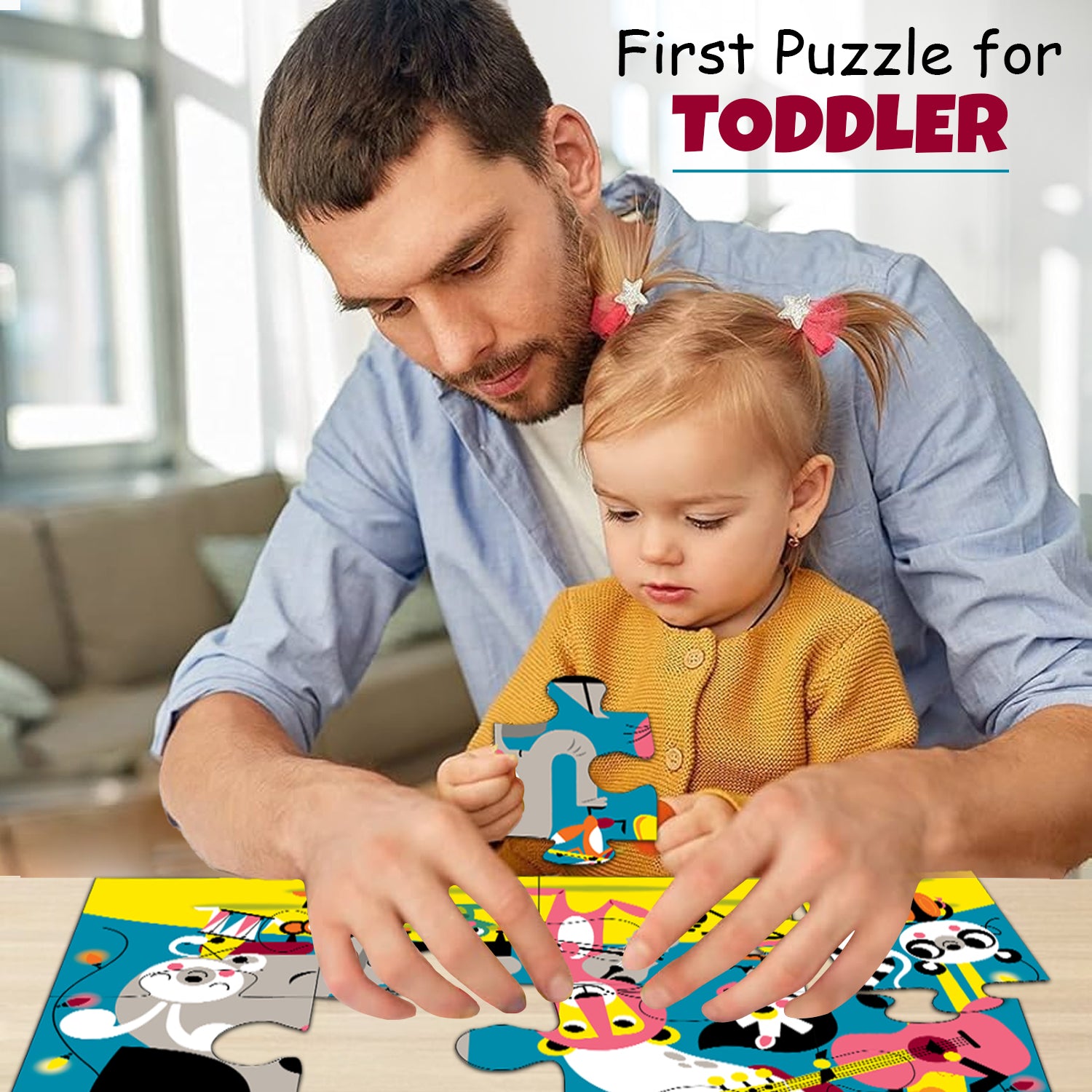 Animal Jamboree - 12 Piece Puzzles