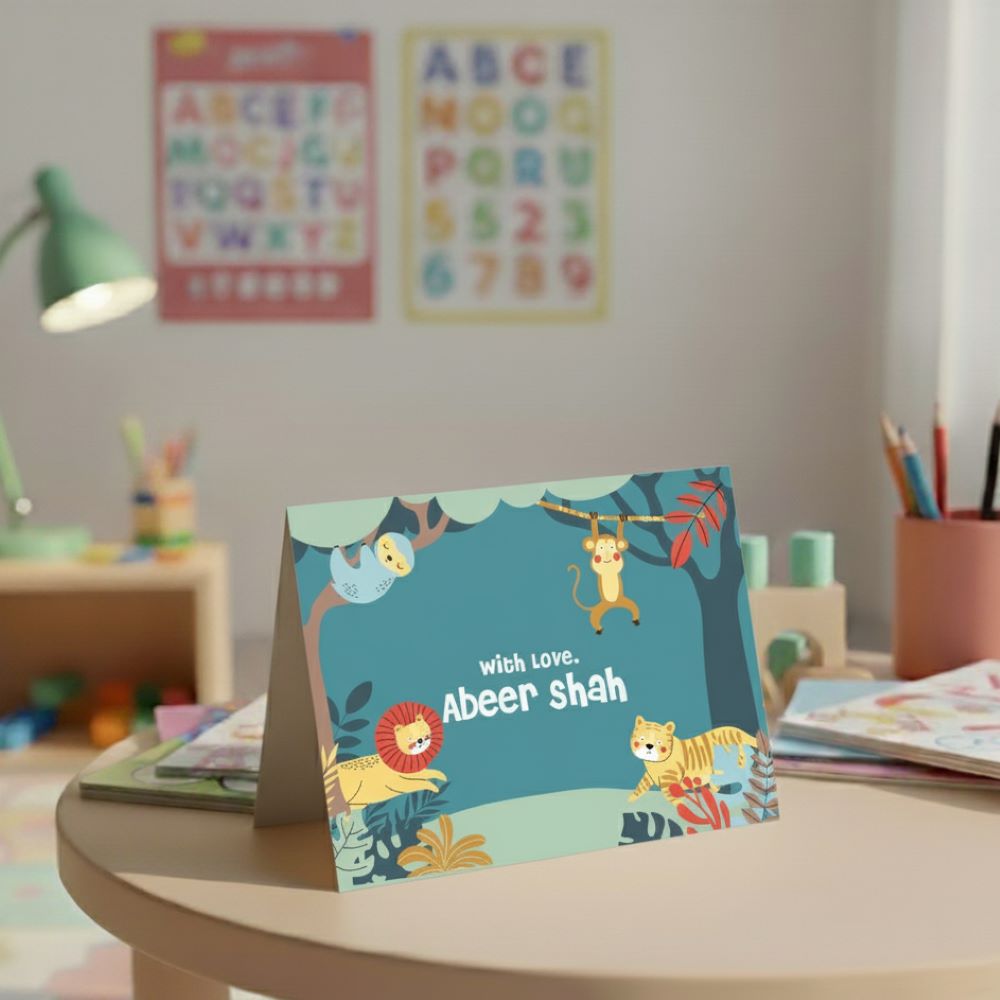 Personalised Gift Notecard