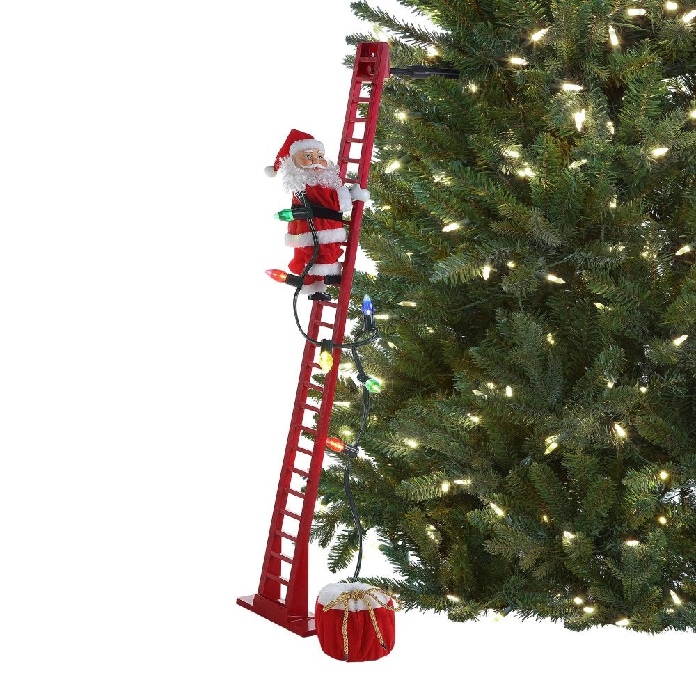 4 ft Tree Climbing Musical Santa