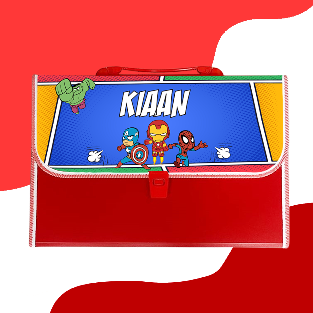 Personalised Red Folder