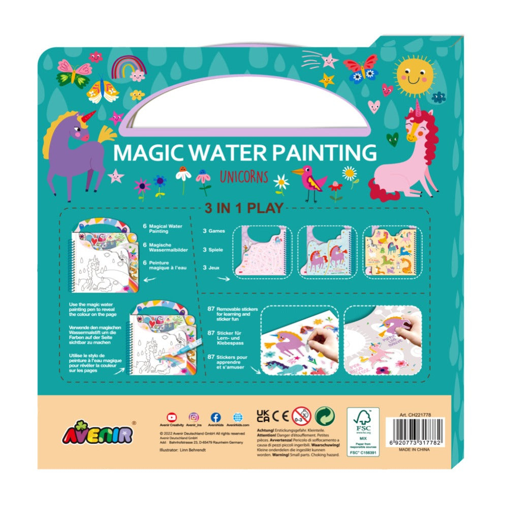 Avenir 3 In 1 Magic Water Painting-Arts & Crafts-Avenir-Toycra