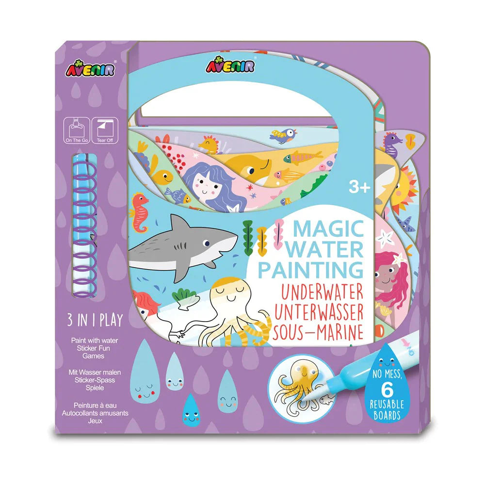 Avenir 3 In 1 Magic Water Painting-Arts & Crafts-Avenir-Toycra