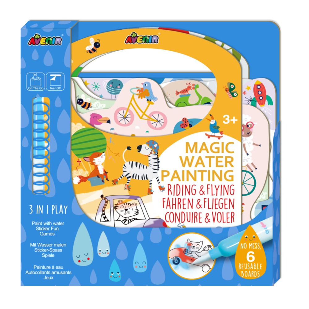 Avenir 3 In 1 Magic Water Painting-Arts & Crafts-Avenir-Toycra