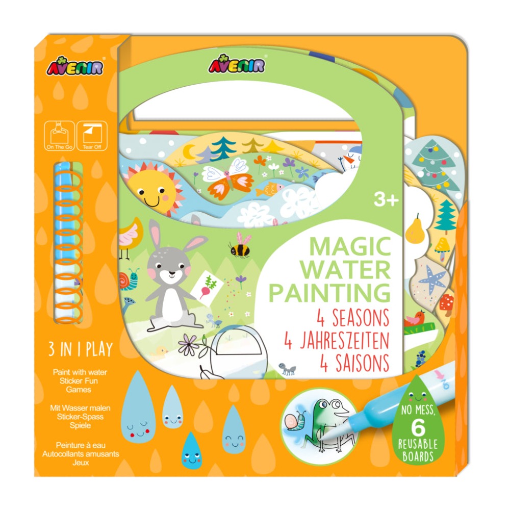 Avenir 3 In 1 Magic Water Painting-Arts & Crafts-Avenir-Toycra