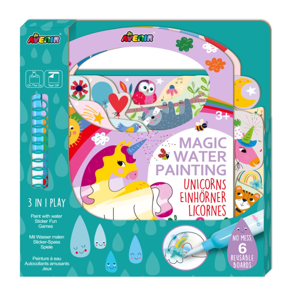 Avenir 3 In 1 Magic Water Painting-Arts & Crafts-Avenir-Toycra