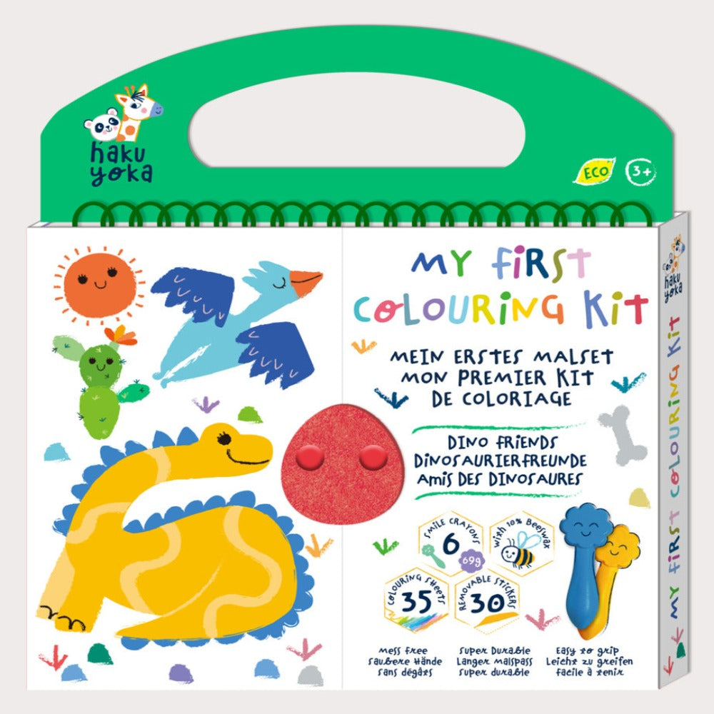 Avenir Haku Yoka My First Colouring Kit-Arts & Crafts-Avenir-Toycra