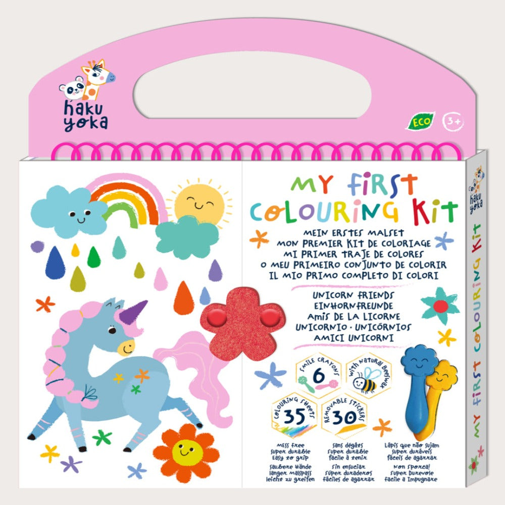 Avenir Haku Yoka My First Colouring Kit-Arts & Crafts-Avenir-Toycra