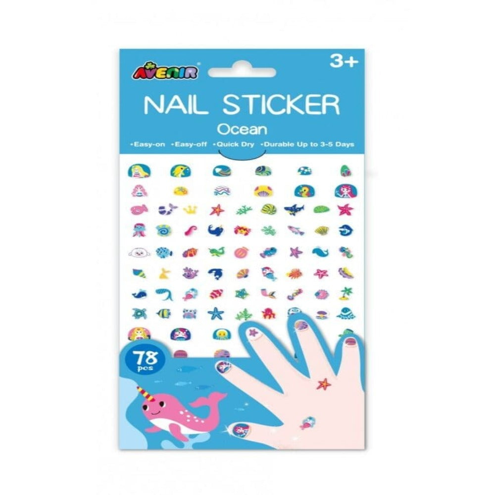 Avenir Nail Stickers Βig-Arts & Crafts-Avenir-Toycra