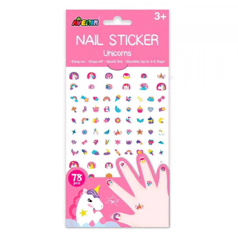 Avenir Nail Stickers Βig-Arts & Crafts-Avenir-Toycra