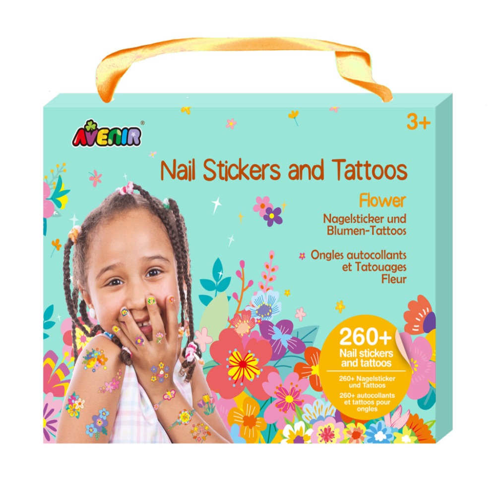 Avenir Nail Stickers & Tattoos-Arts & Crafts-Avenir-Toycra