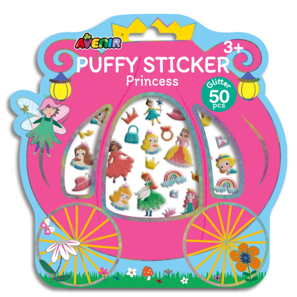 Avenir Puffy Stickers-Arts & Crafts-Avenir-Toycra