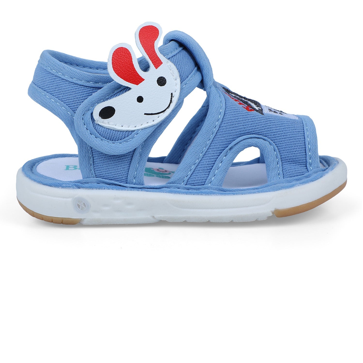 Baby Moo My Pet's House Chu-Chu Sound Breathable Anti-Skid Sandals - Blue - Baby Moo