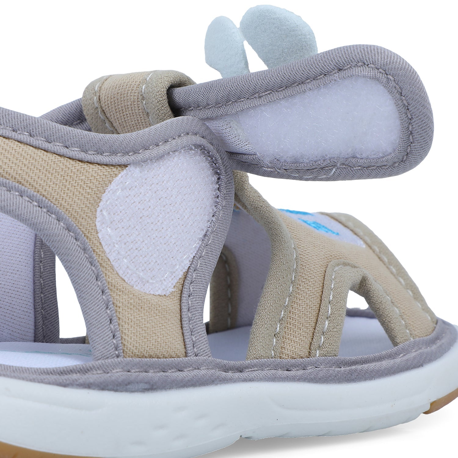 Baby Moo My Pet's House Chu-Chu Sound Breathable Anti-Skid Sandals - Beige - Baby Moo