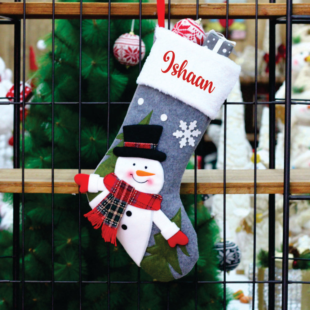 Babble Wrap Winter Wonderland Stockings- Set of 3