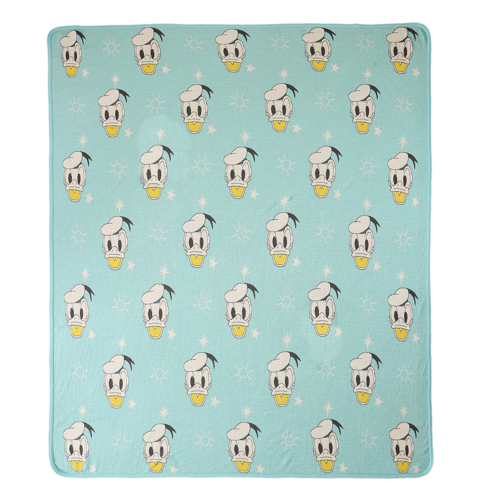 The White Cradle Disney Donald Duck Kids/infant Blanket - Super Soft Plush Baby Blanket - 100x80 cm