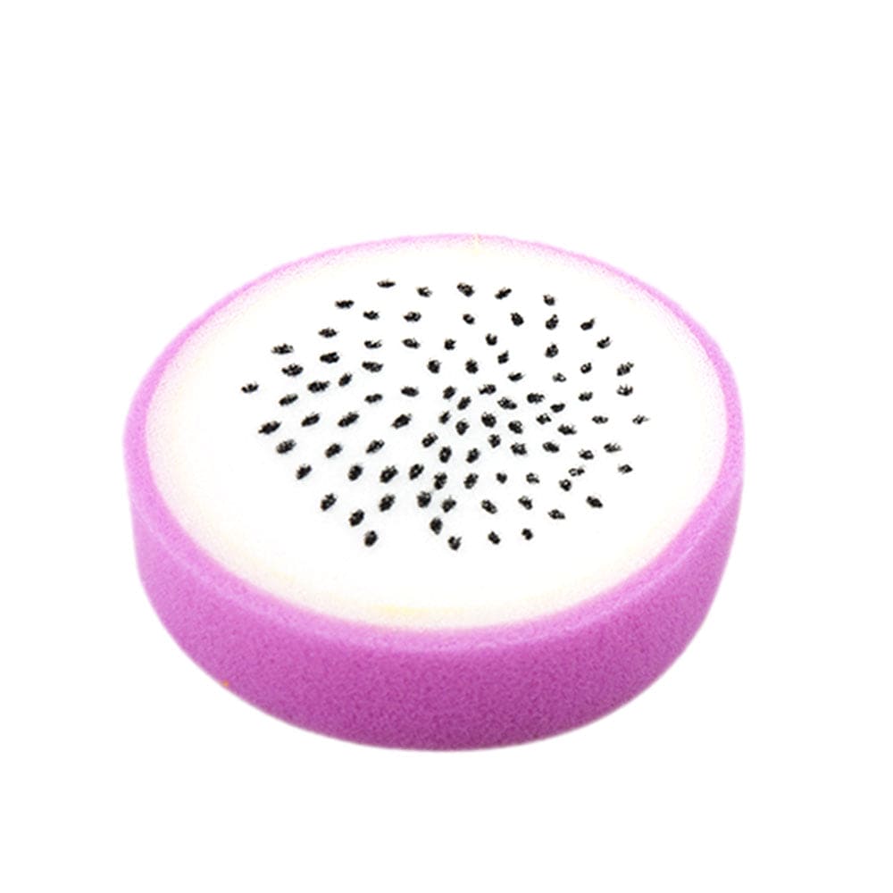 Baby Moo Sliced Dragon Fruit And Kiwi 2 Pk Bath Sponge - Multicolour