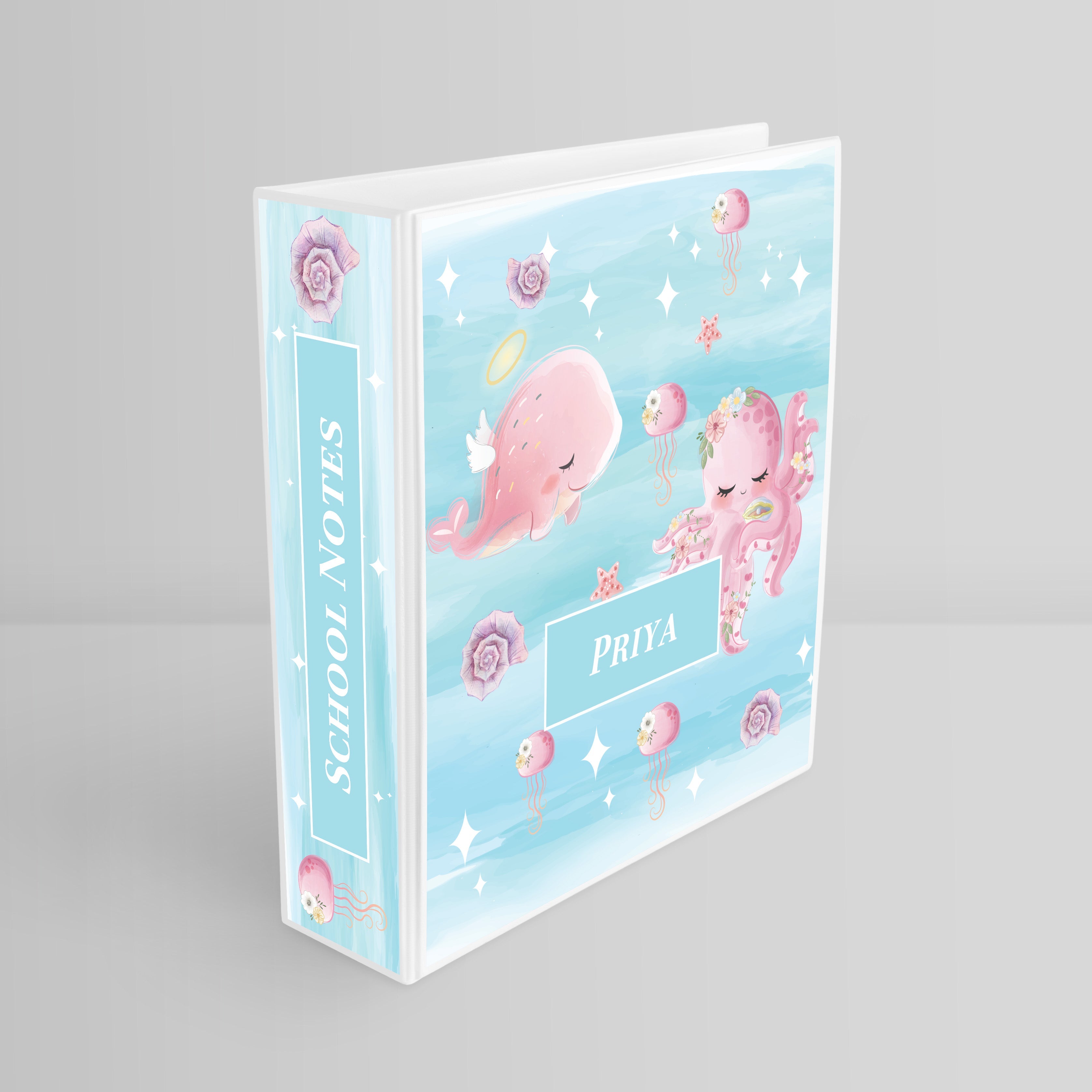 Blushing Underseas Binder File (kids)