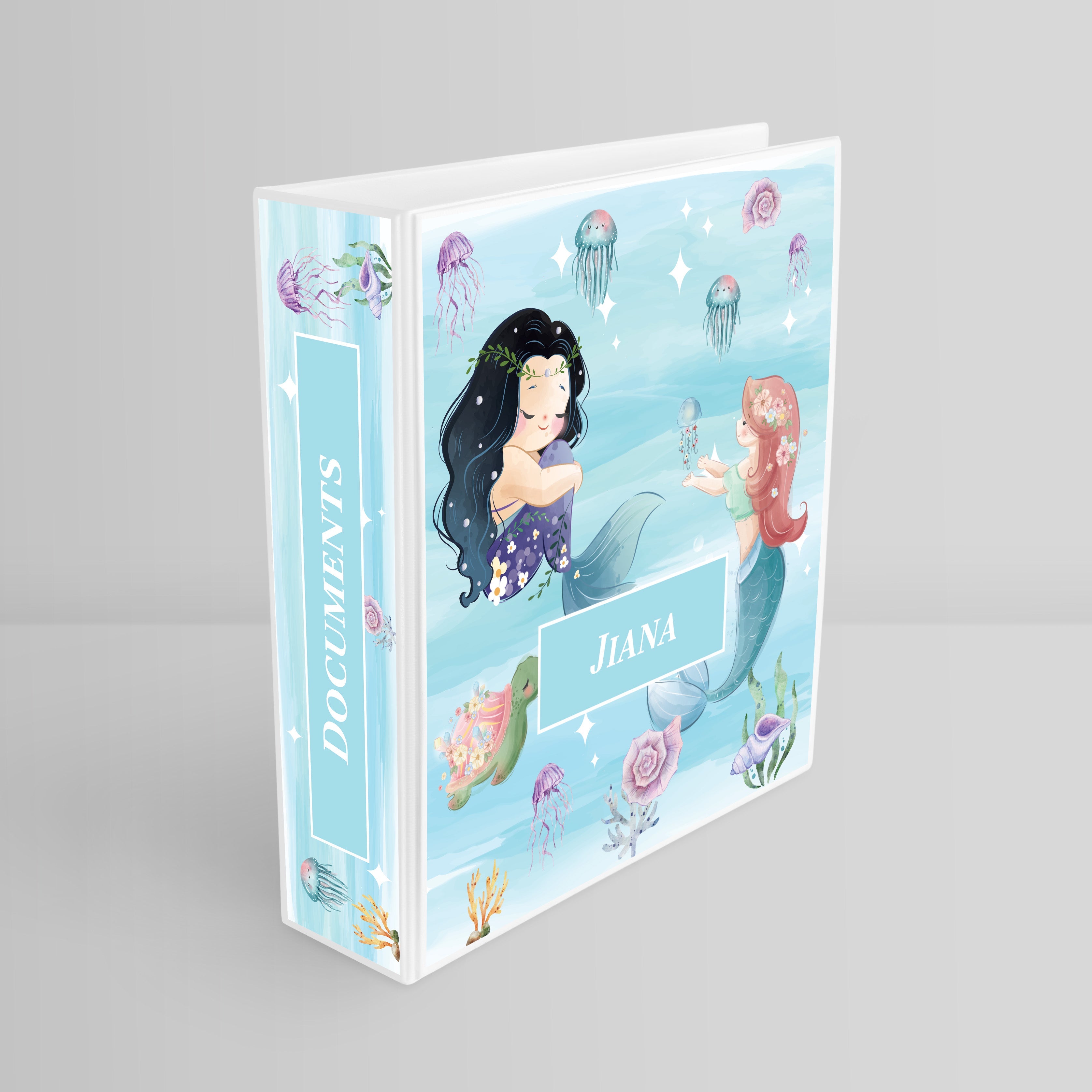 Mermaid Magic Binder File (kids)