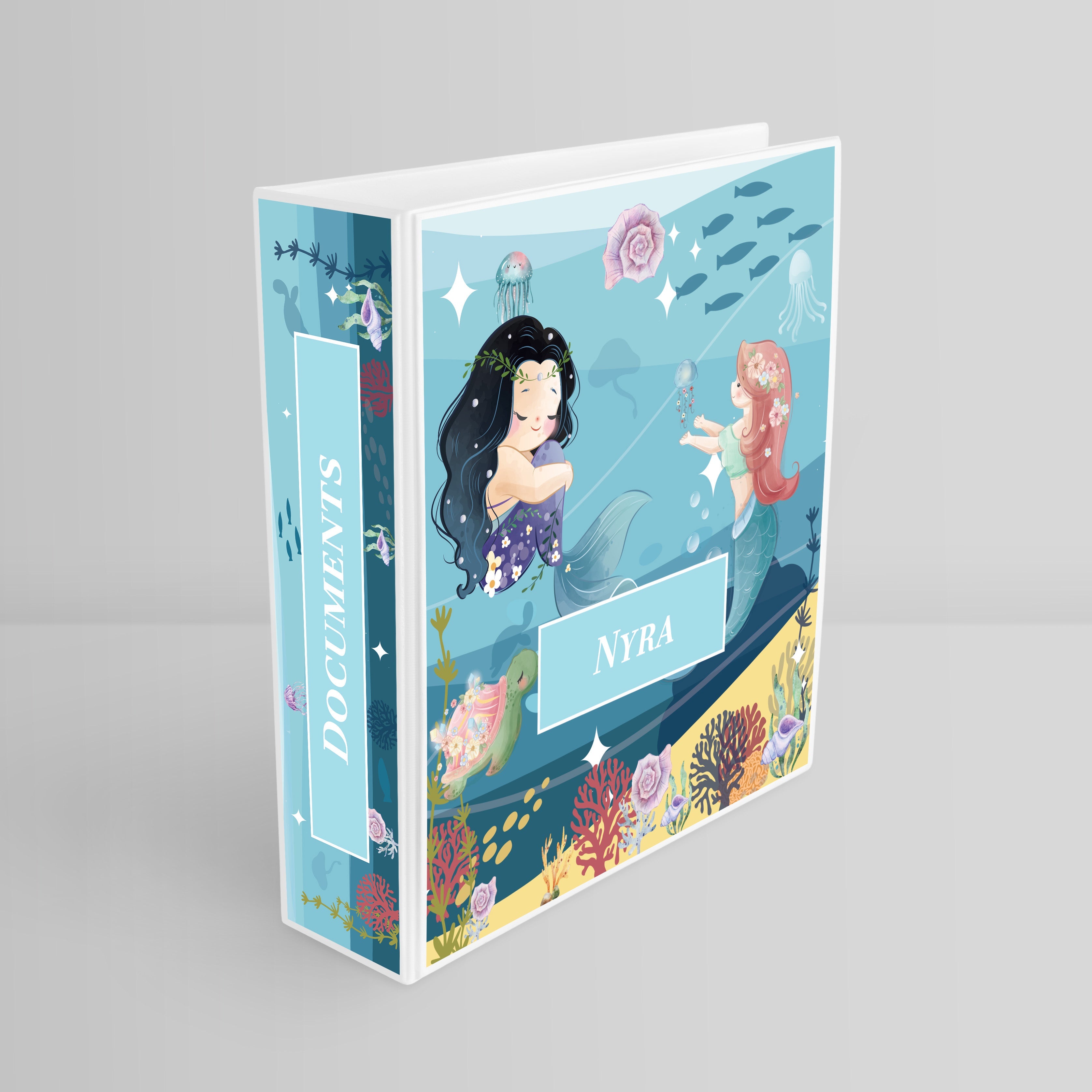 Mermaid Magic Binder File (kids)