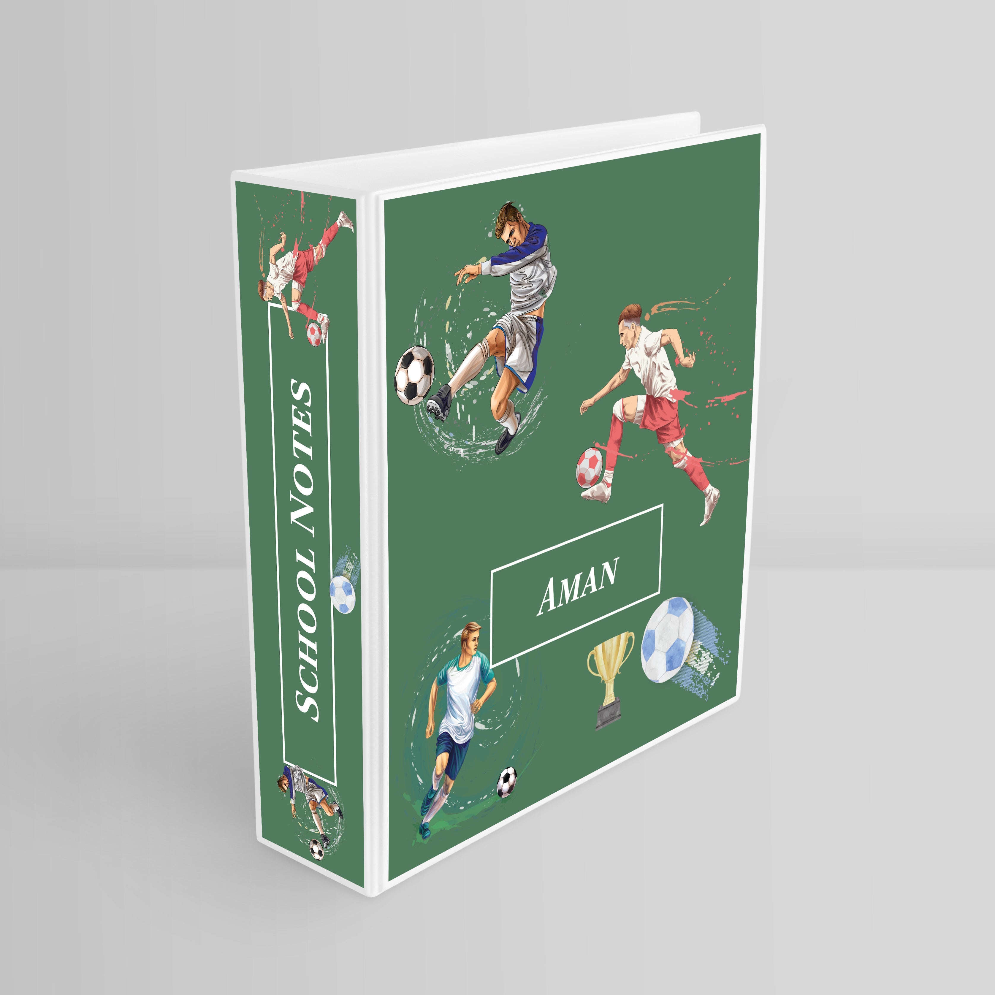 Football Fever Binder File (kids)