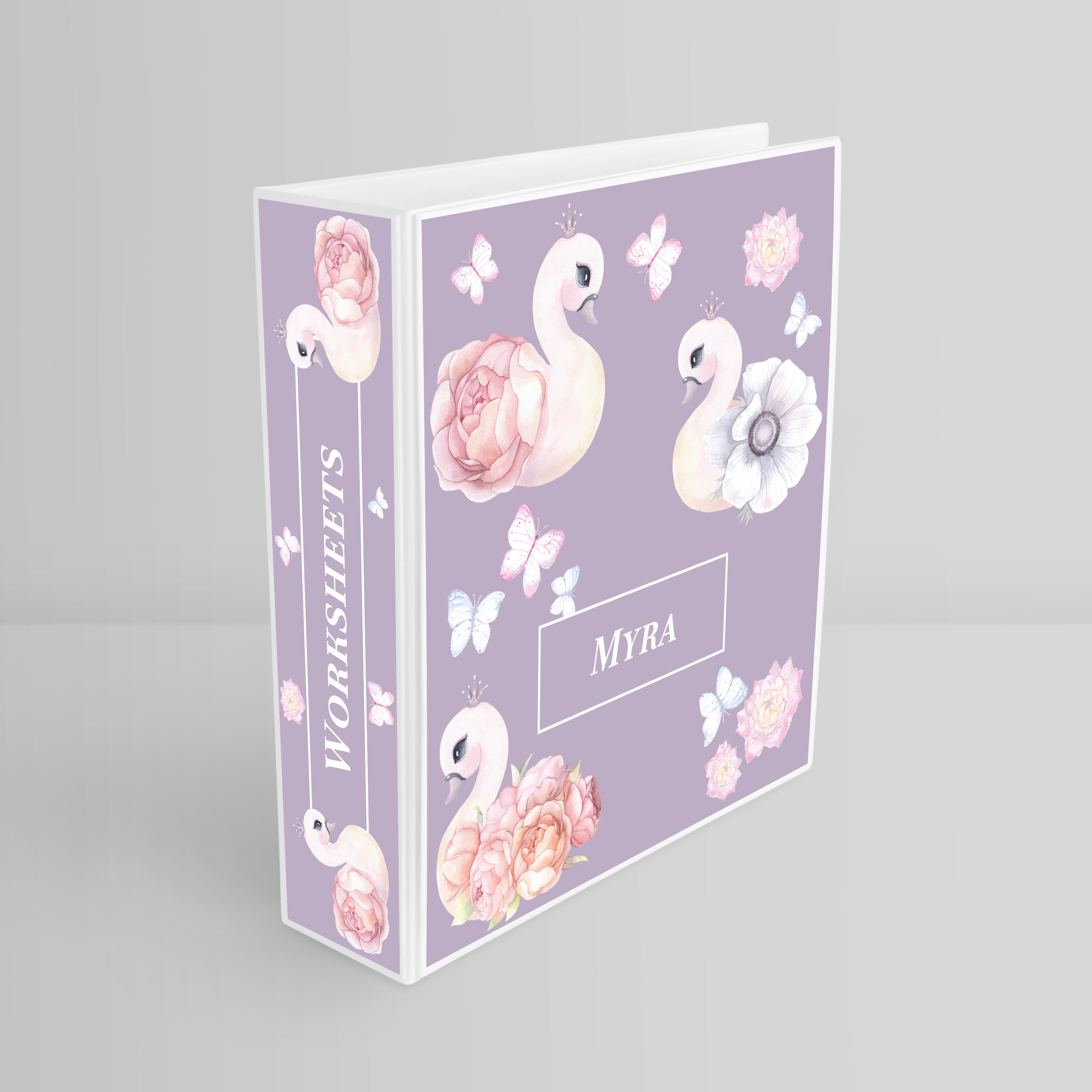 Swan Lake Garden Binder File (kids)