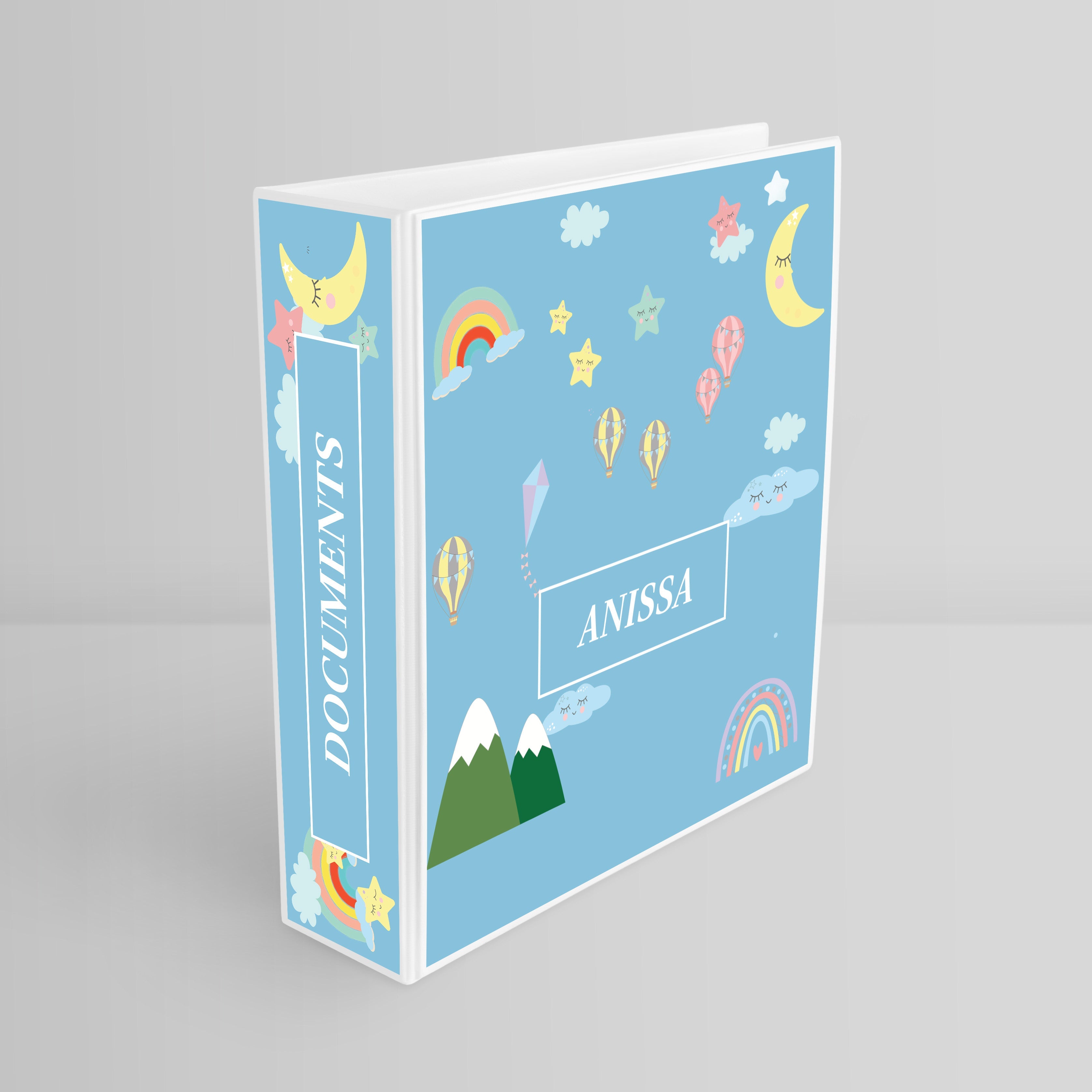 Personalised Binder File (kids)