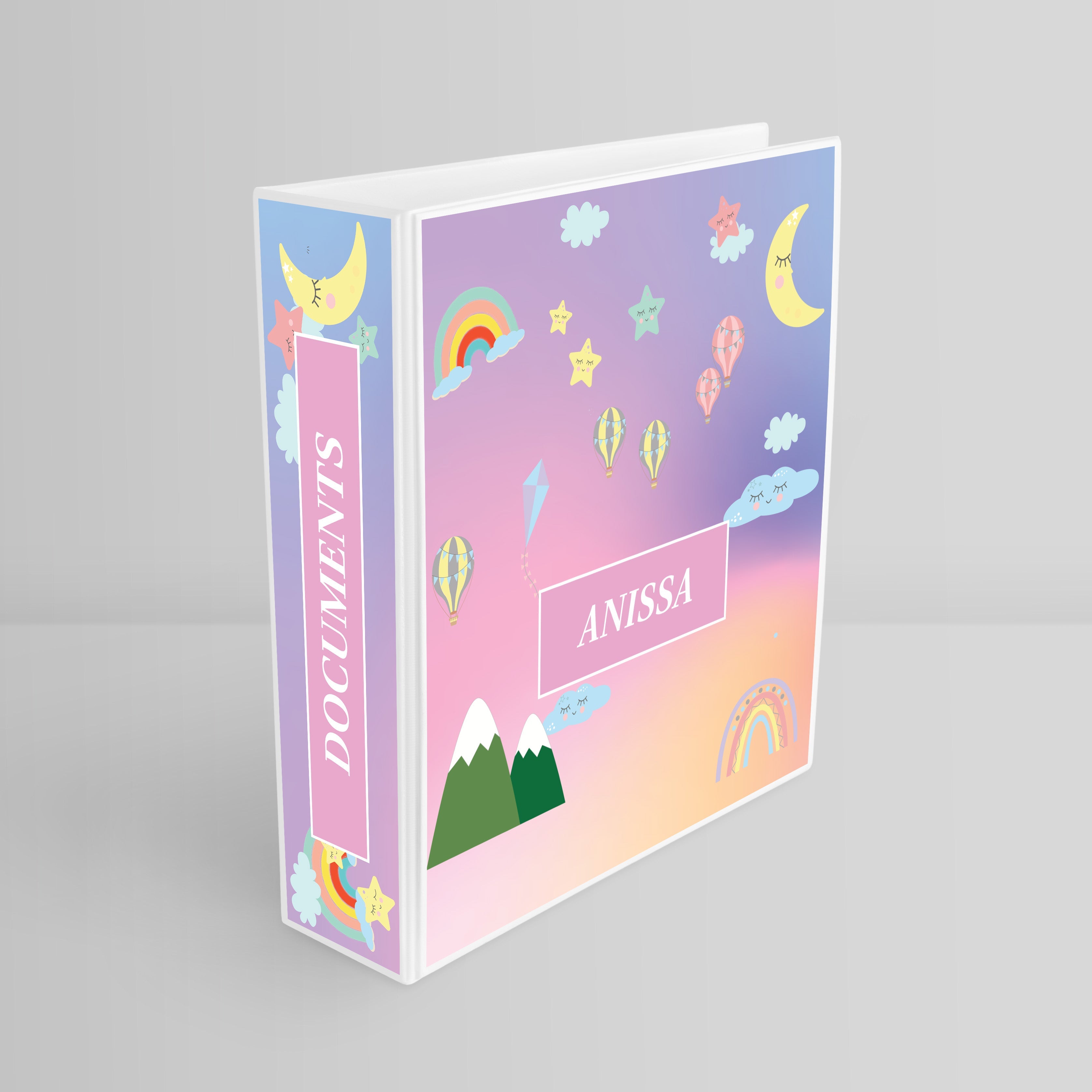 Personalised Binder File (kids)