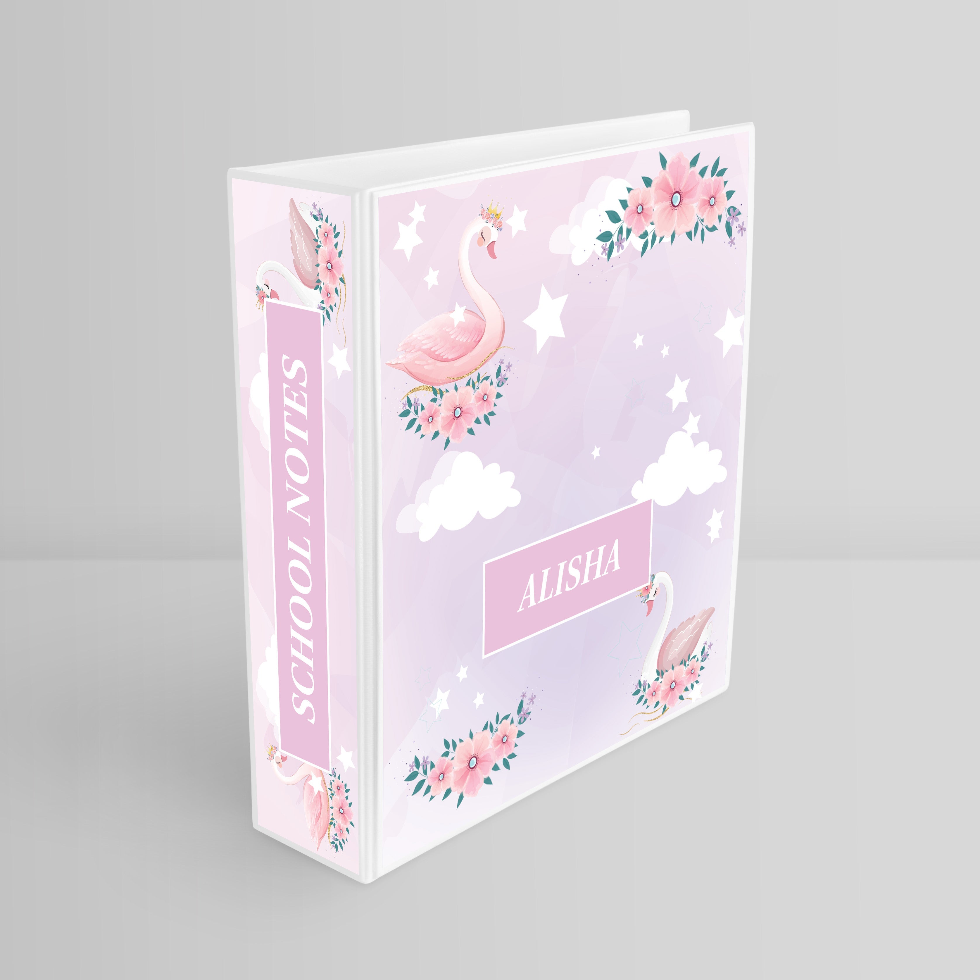 Swan Princess Binder File (kids)