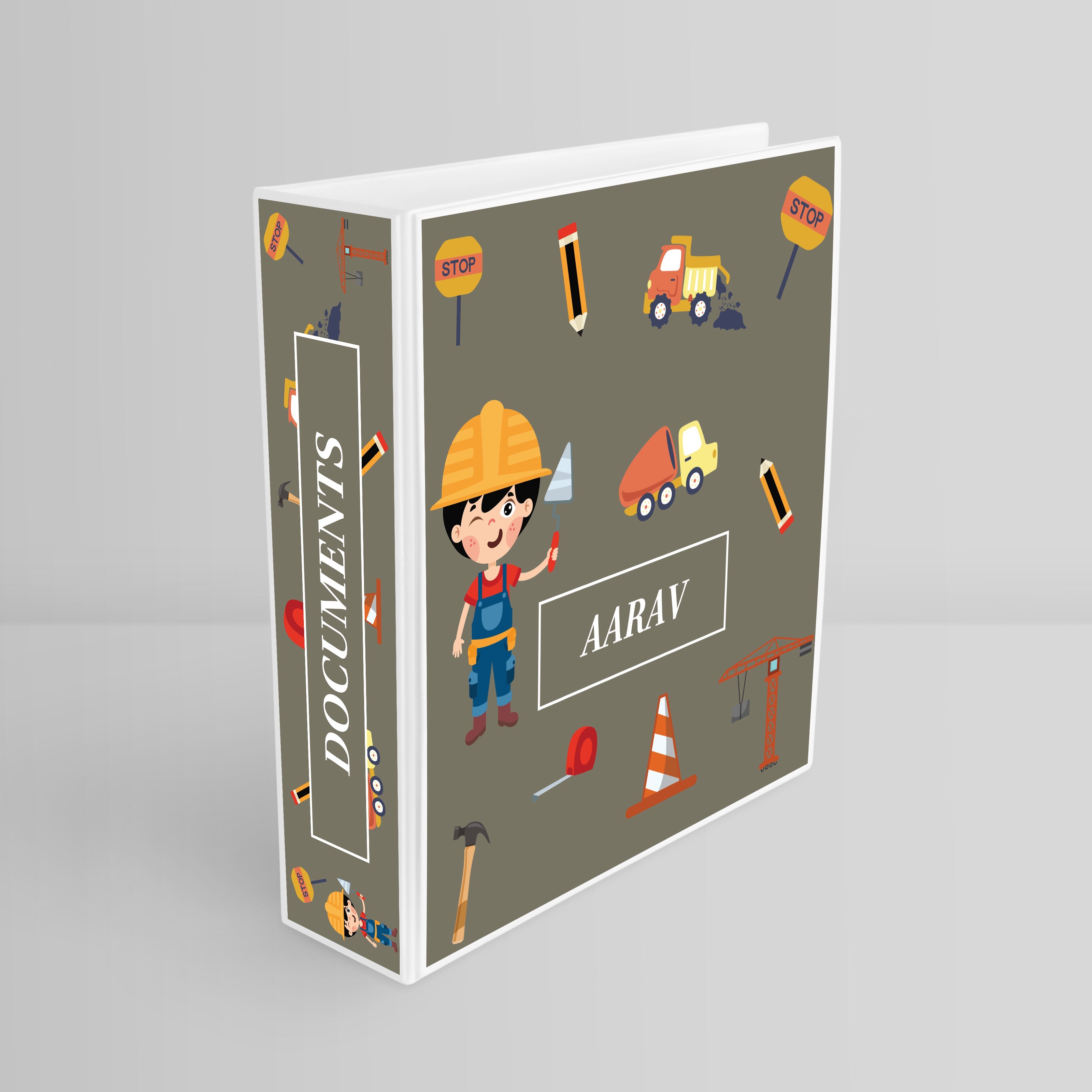 Little Builder Binder File (kids)