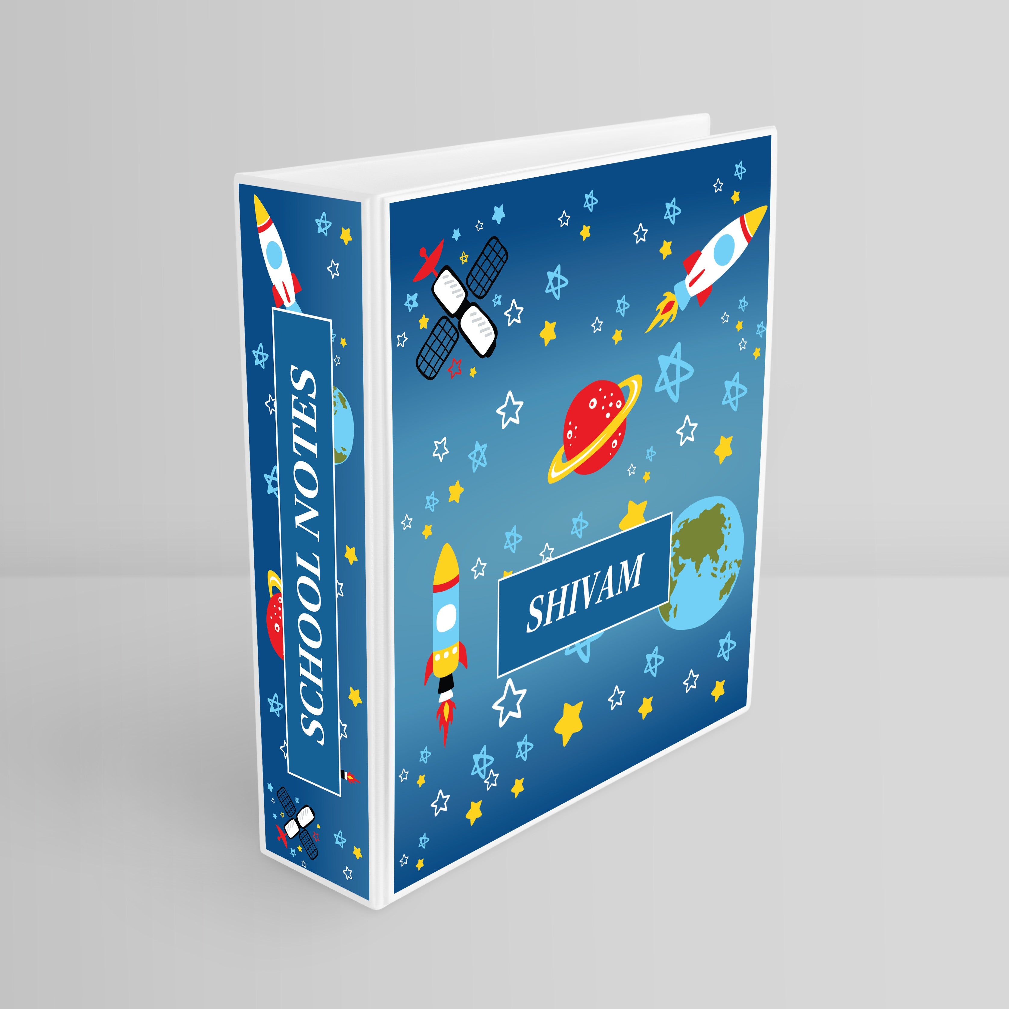 Space Satellites Binder File (kids)