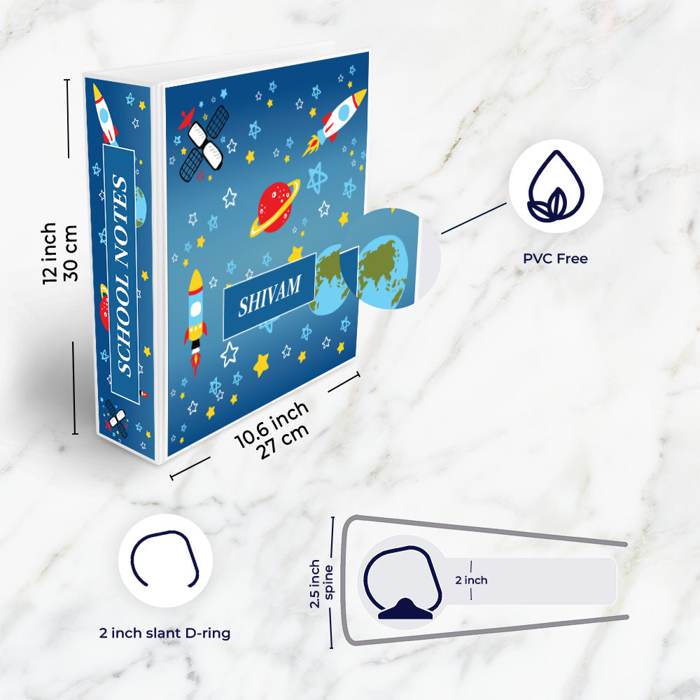 Space Satellites Binder File (kids)