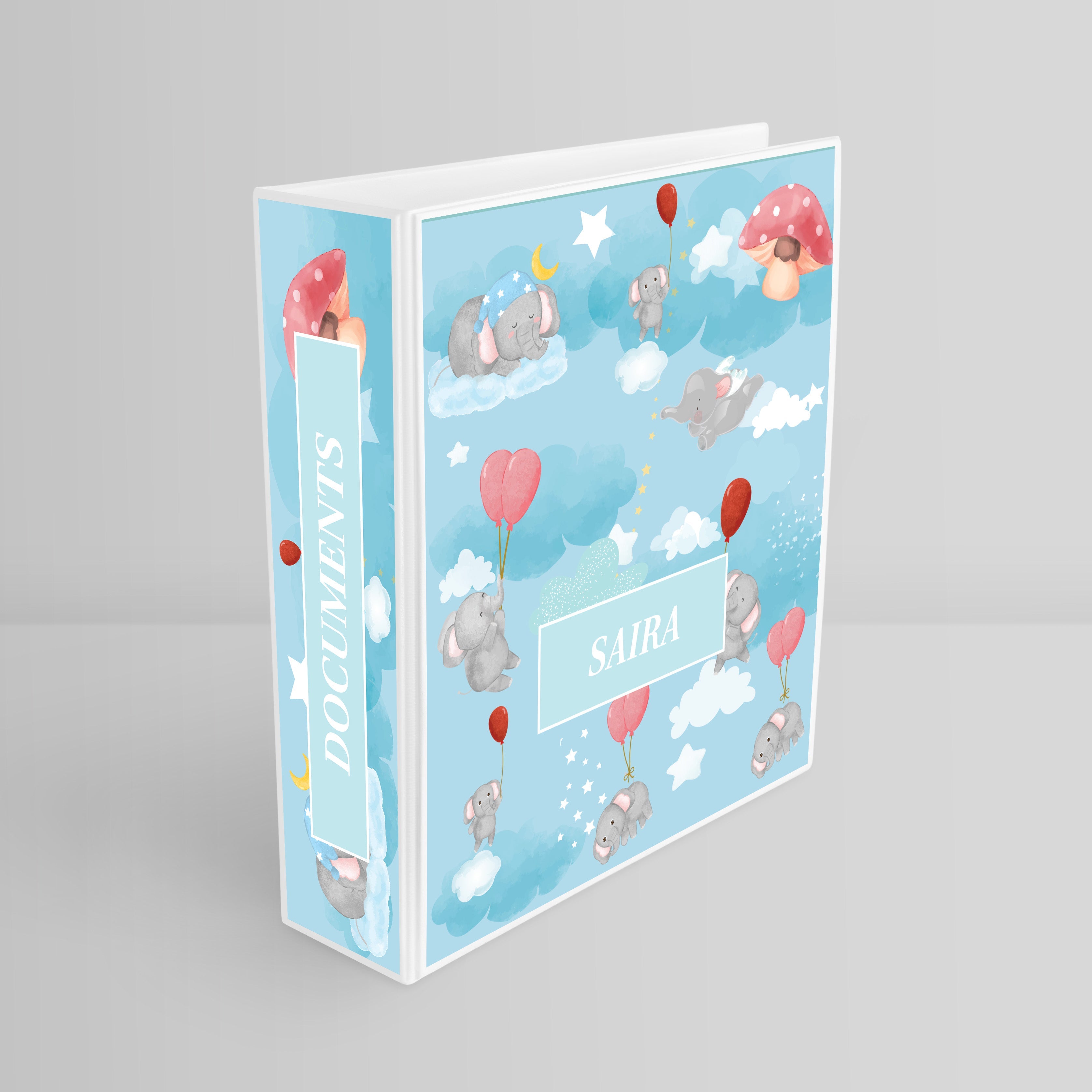 Red Balloon Ellie Binder File (kids)