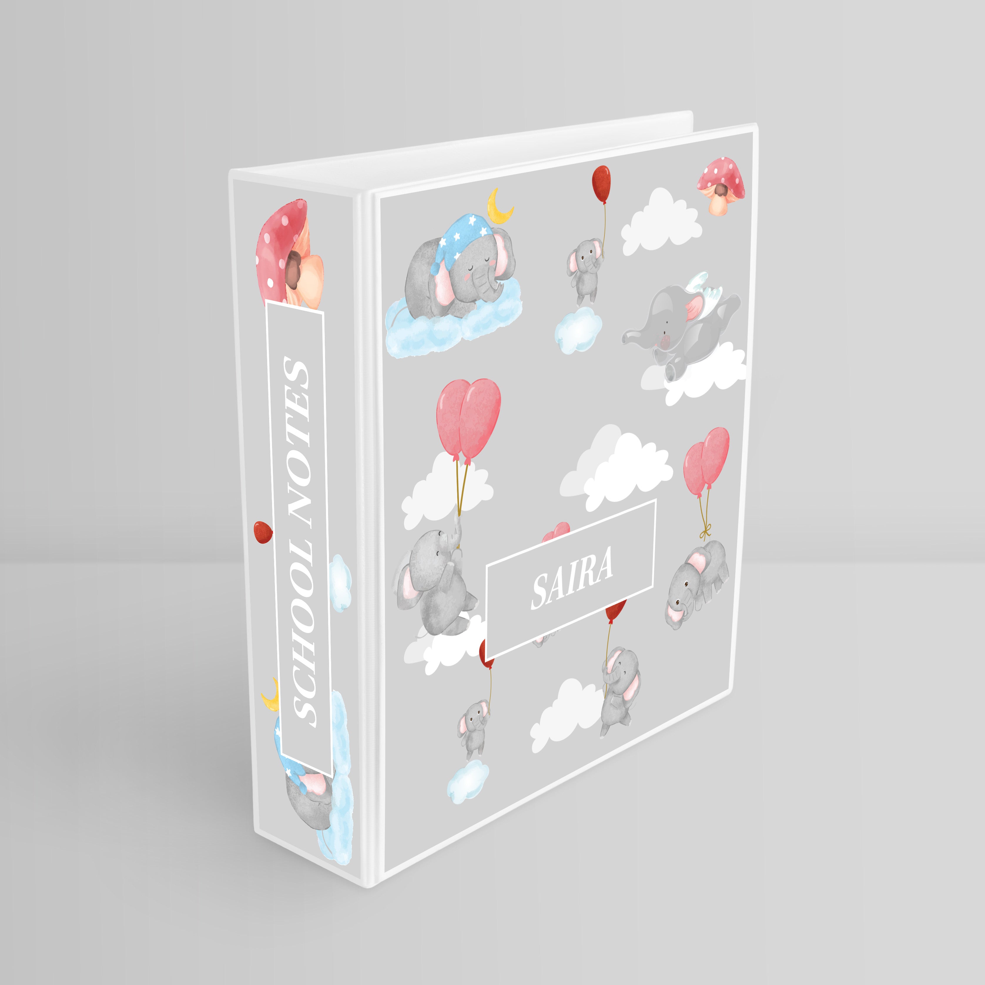 Red Balloon Ellie Binder File (kids)