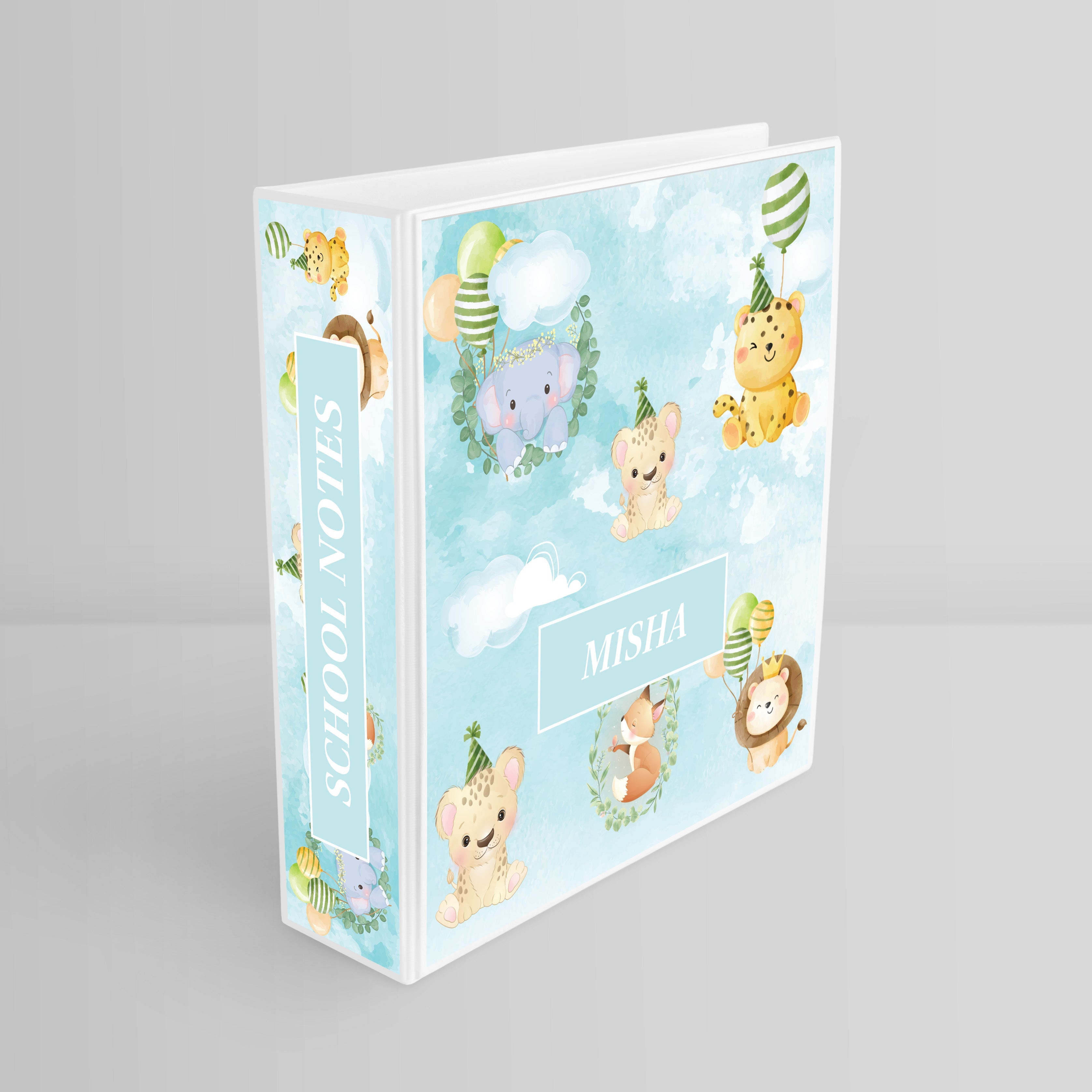 Safari Soiree Binder File (kids)