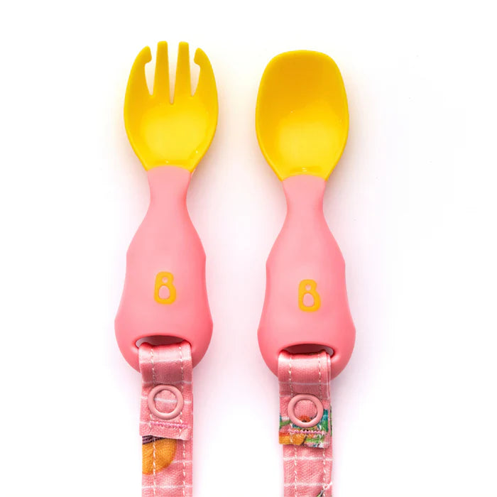 Bibado Handi Cutlery - Attachable Weaning Cutlery Set